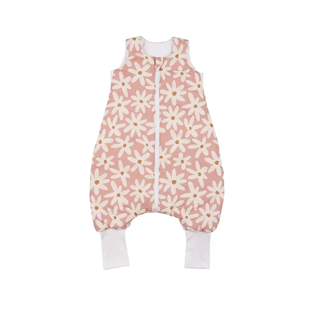 Blush Daisies Sleeping Bag With Legs Size 1 3years · S