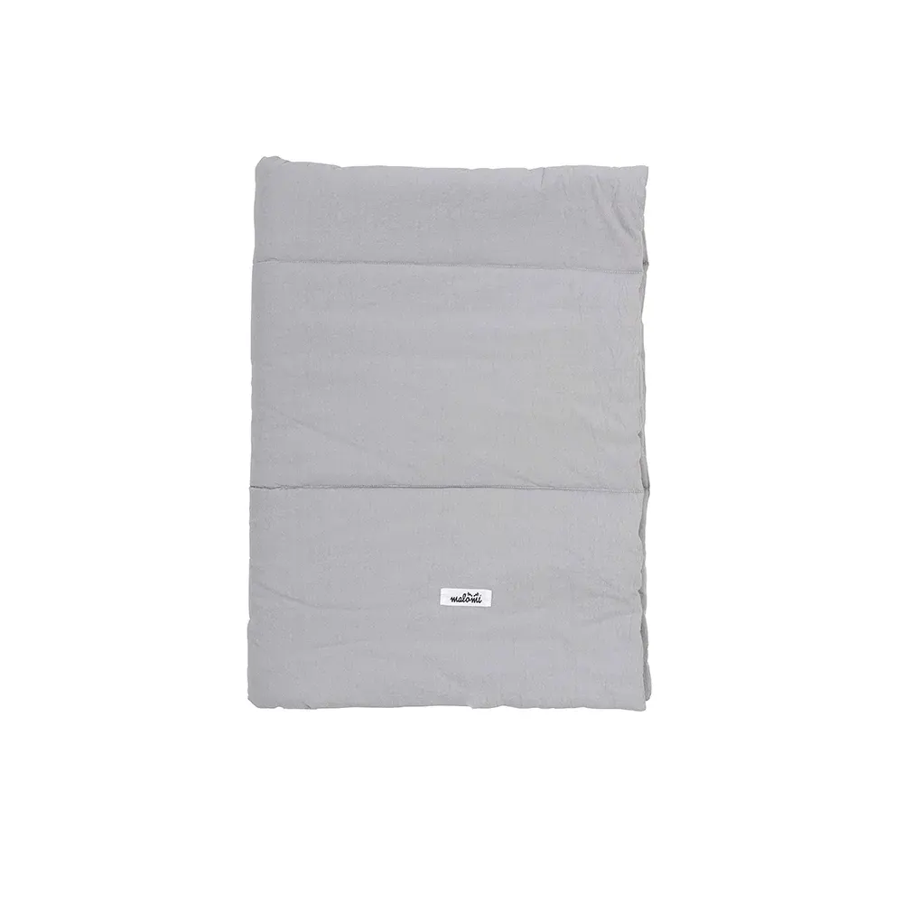 Washed Cotton Quilt Grey · L