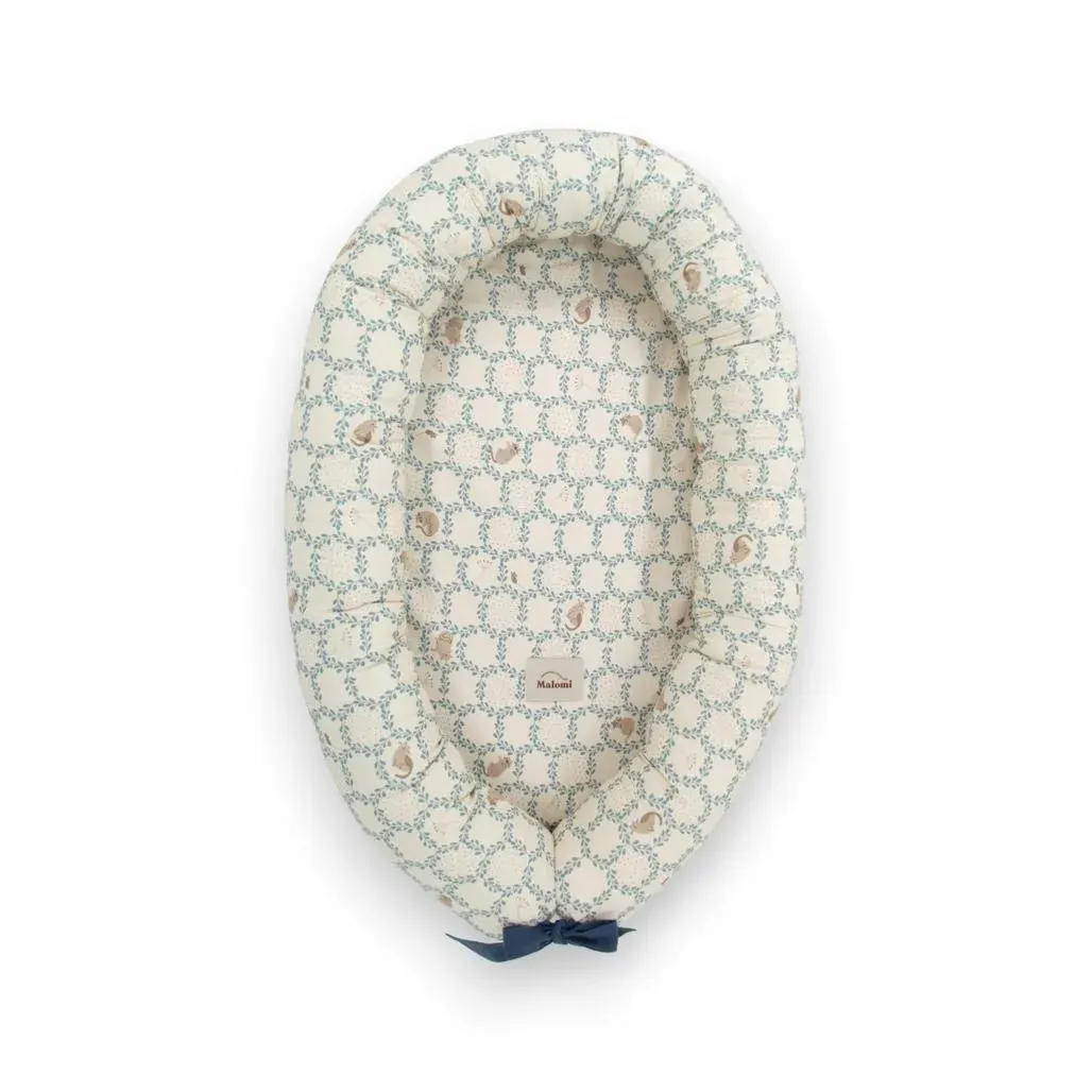 Gnijezdo za Bebe Blue Cottage Bež Plava