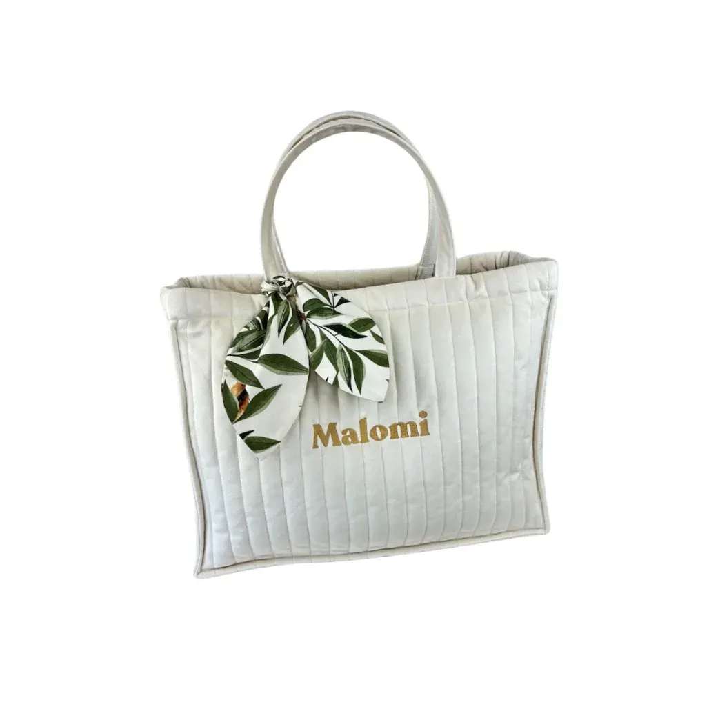Quilted Mother S Bag Vanilla Cream