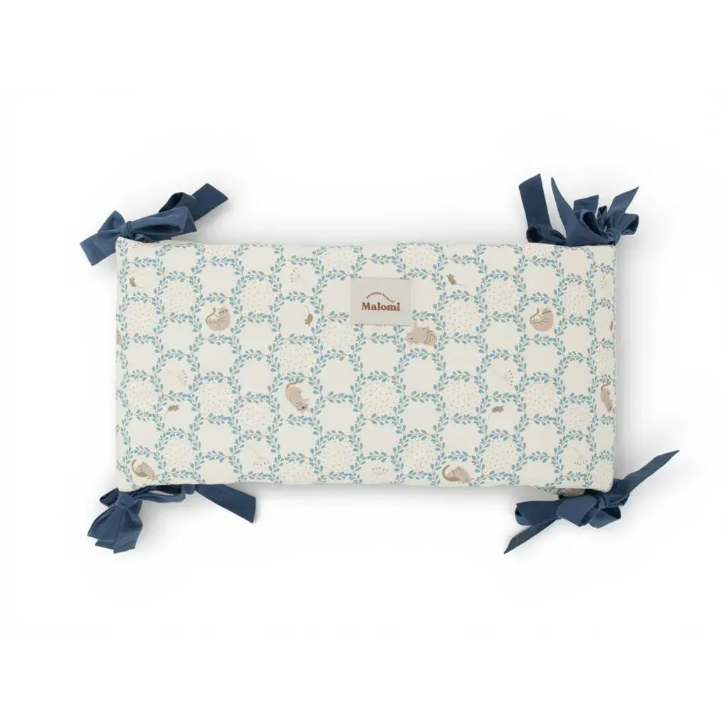 Cot Bumper Blue Cottag · M