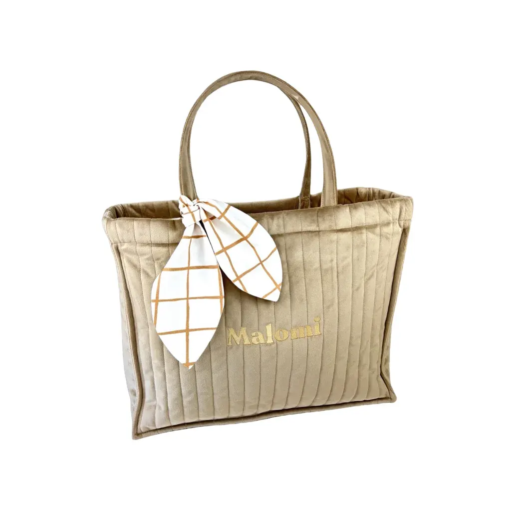 Quilted Mother S Bag Latte