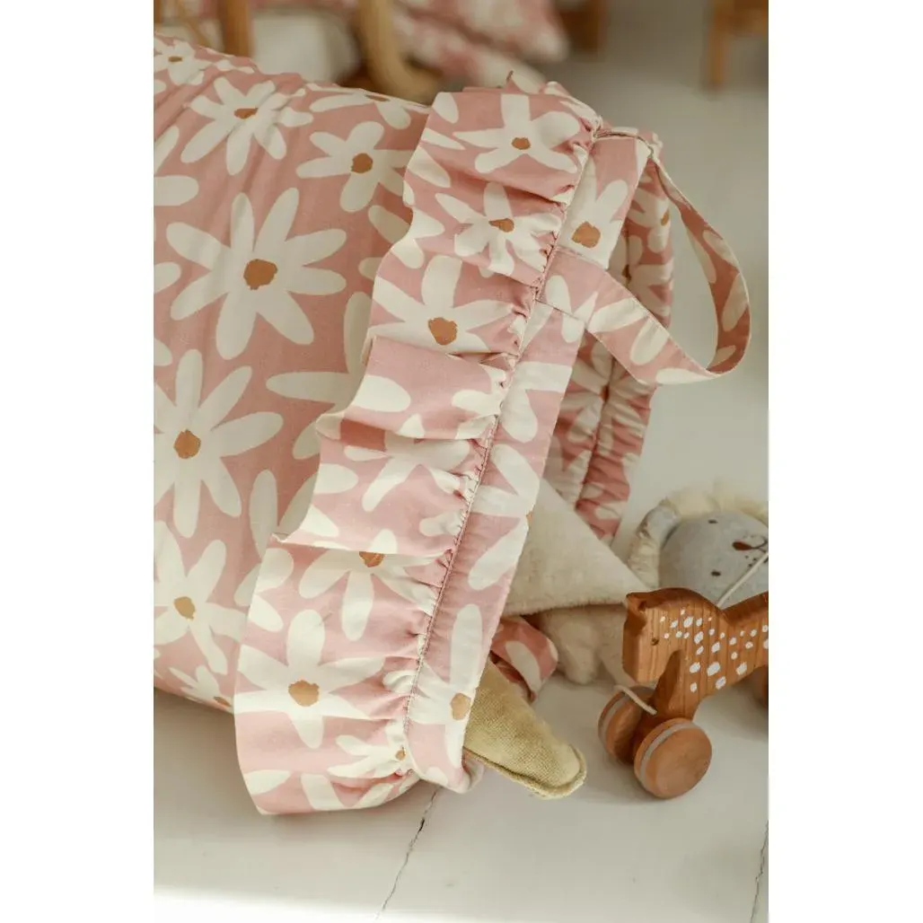 Košara za Igračke Blush Daisies Roza — slika 11