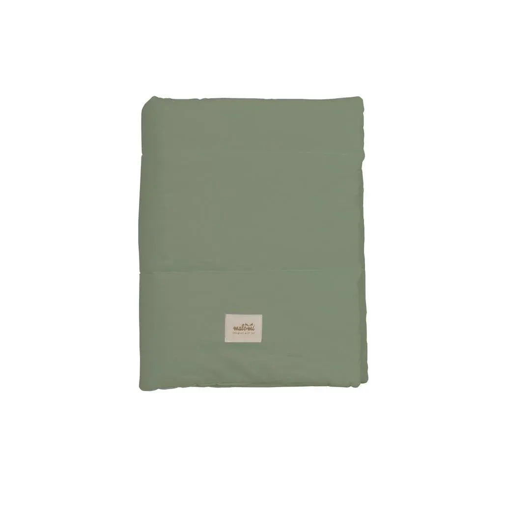 Washed Cotton Quilt Forest Green · L