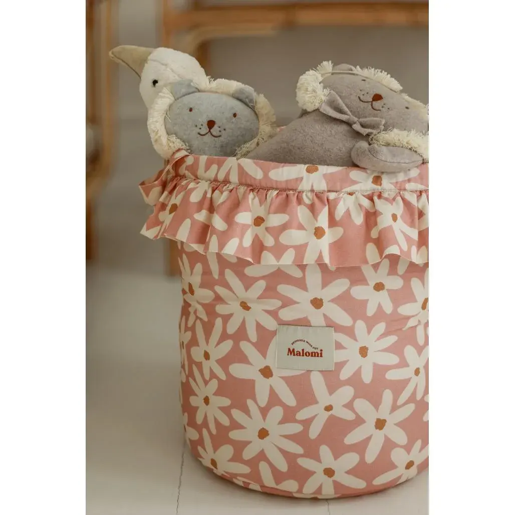 Košara za Igračke Blush Daisies Roza — slika 13