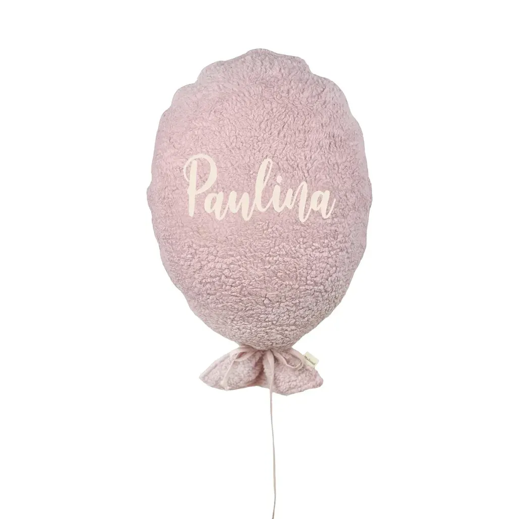 Balon Fluffy Pink · Ecru