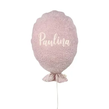 Personalizirani Dekorativni Jastuk Fluffy Roza Ekru