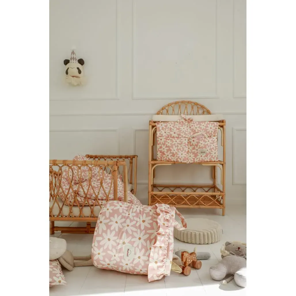 Košara za Igračke Blush Daisies Roza — slika 9