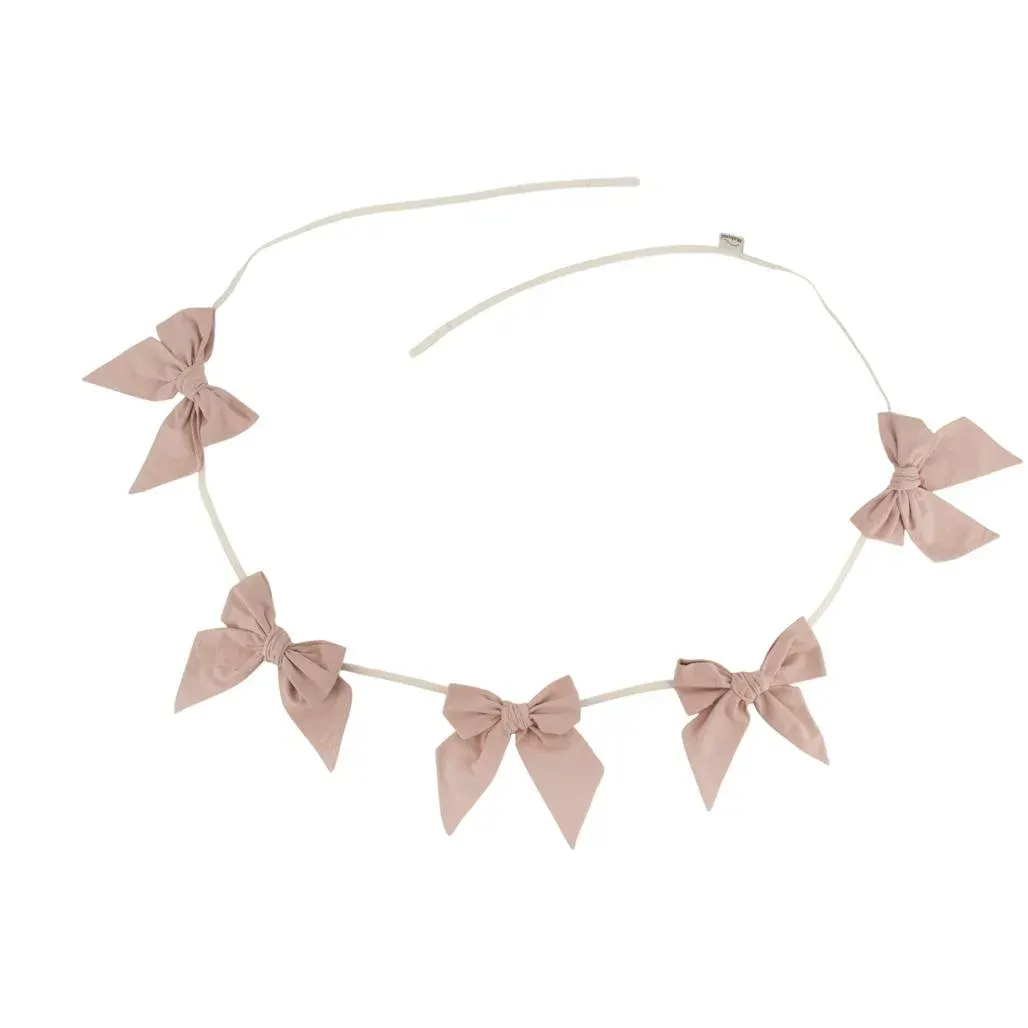 Bow Garland Pink