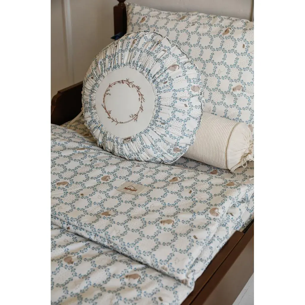Set Posteljine Blue Cottage Bež Plava M — gornji prikaz