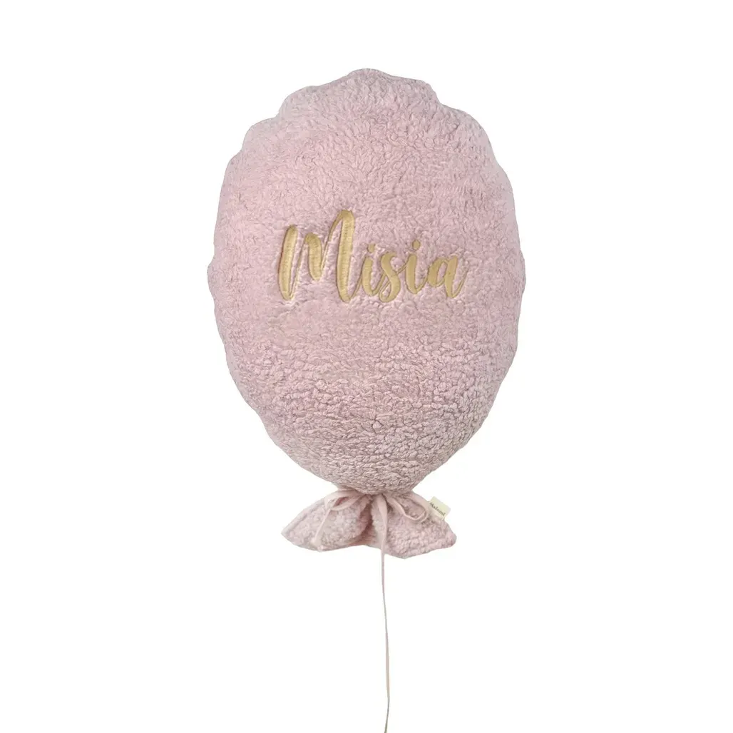 Balon Fluffy Pink · Light Gold