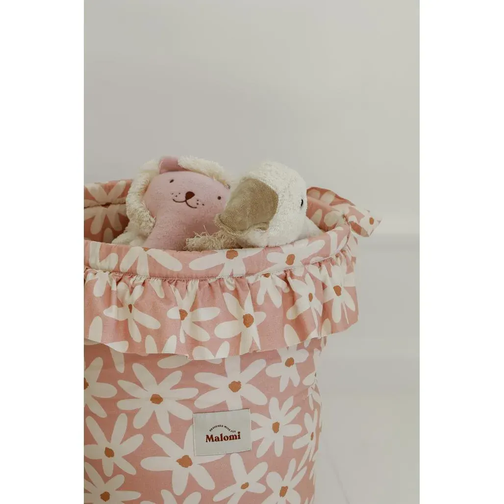 Košara za Igračke Blush Daisies Roza — slika 10