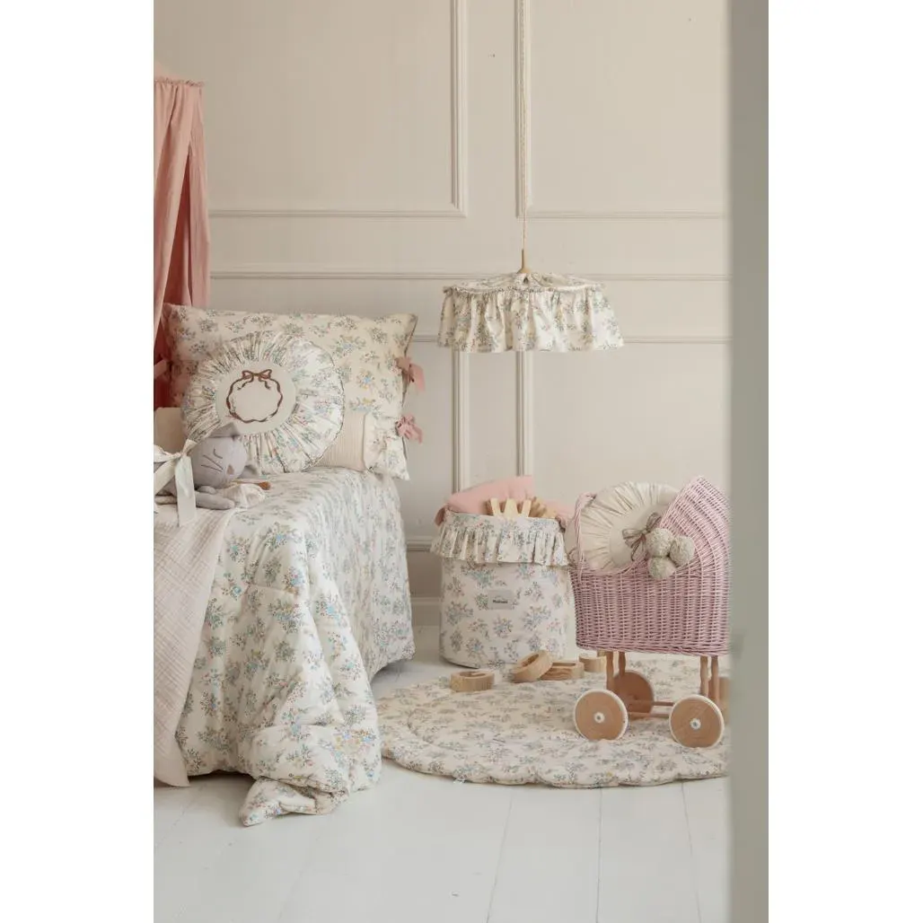 Set Posteljine Blooming Meadow Višebojni M — lifestyle prikaz