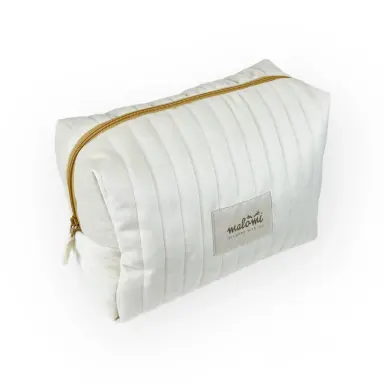 Toaletna Torbica Deluxe Vanilija Krem M za Mame