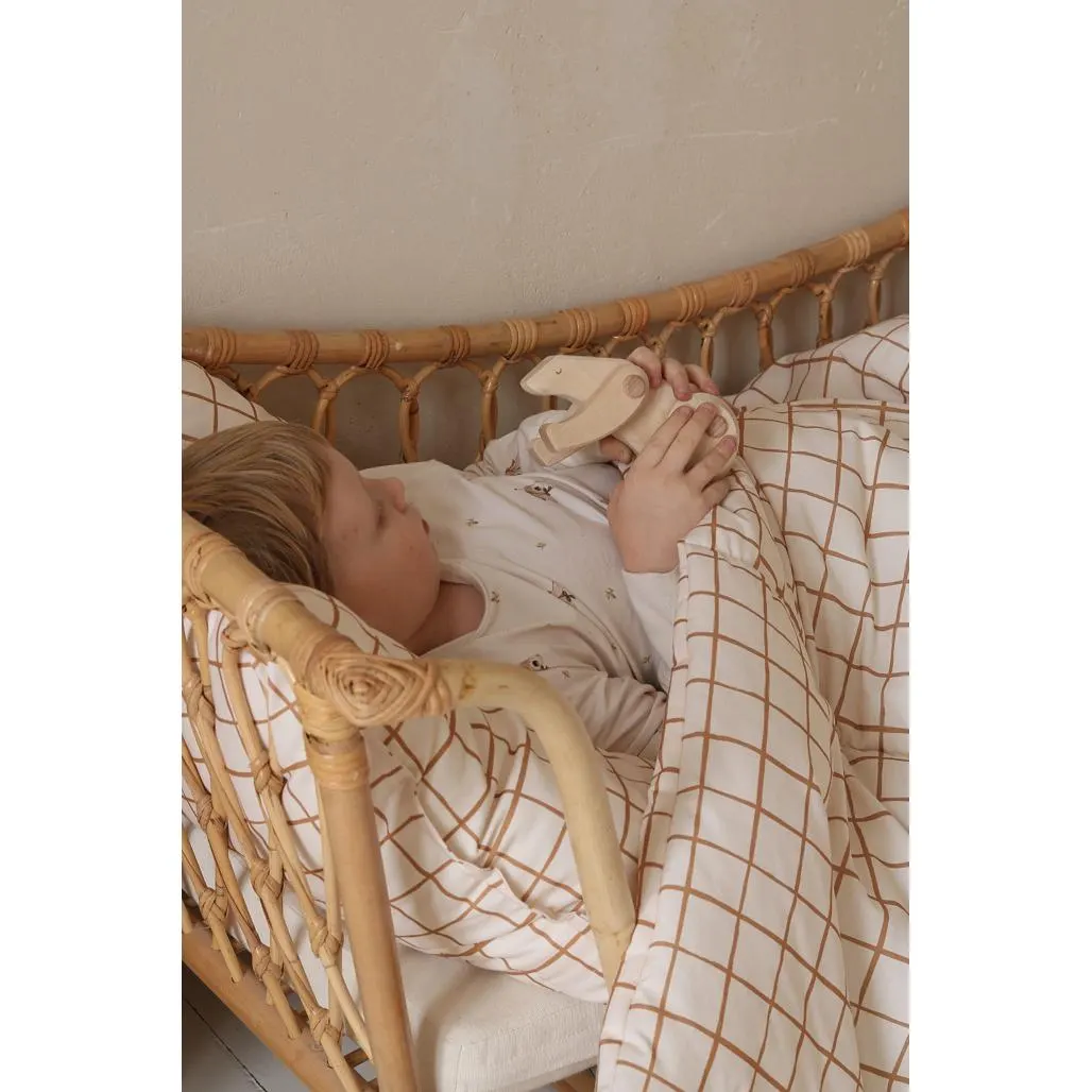 Set Posteljine Camel Check Kamel M — slika 15