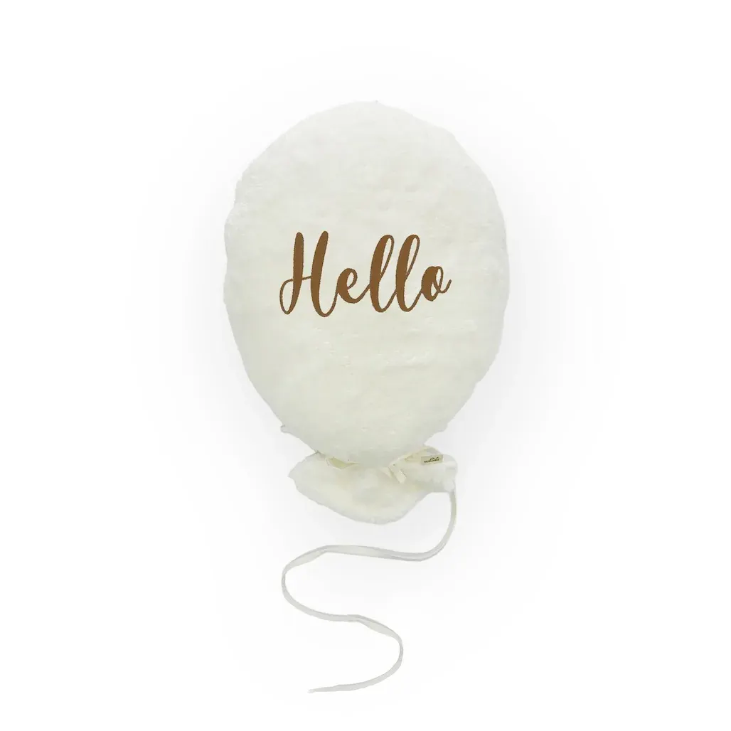 Balon Fluffy Ecru · Karamela