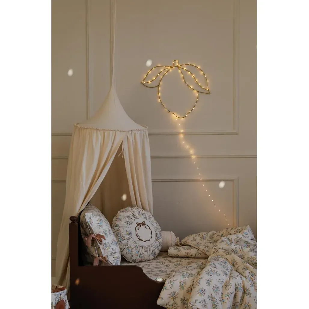 Baldahin Little Cottage Dreams Prirodni — stražnji prikaz