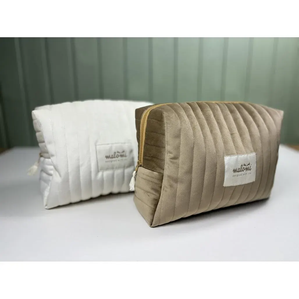 Toaletna Torbica Deluxe Vanilija Krem M za Mame — slika 8