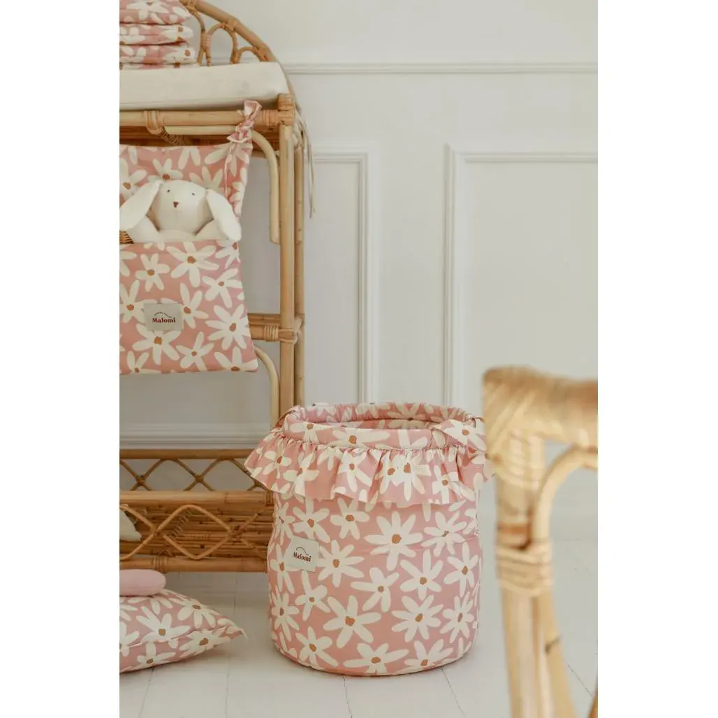 Košara za Igračke Blush Daisies Roza — slika 12