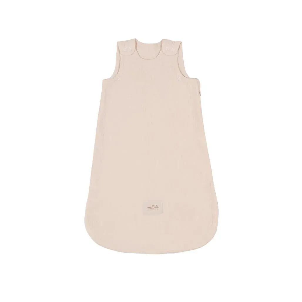 Sleeping Bag Muslin Natural Recommended For 0 1 Year · XS