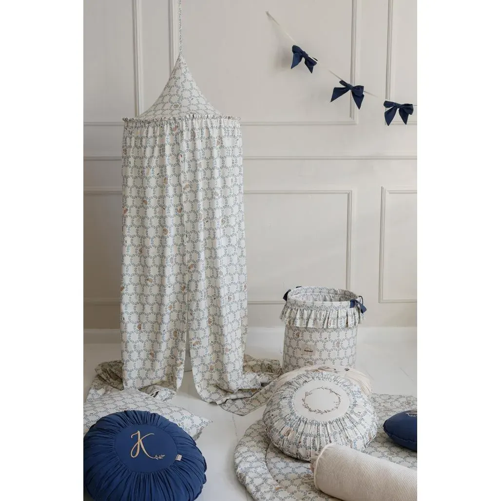 Baldahin Blue Cottage Bež Plava — slika 14