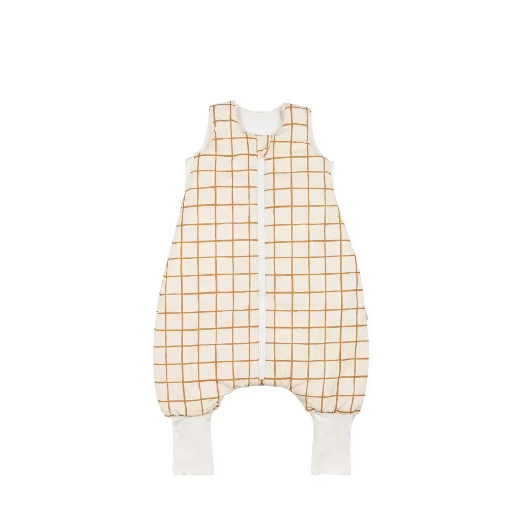 Camel Check Sleeping Bag With Legs Natural 1 3years · S