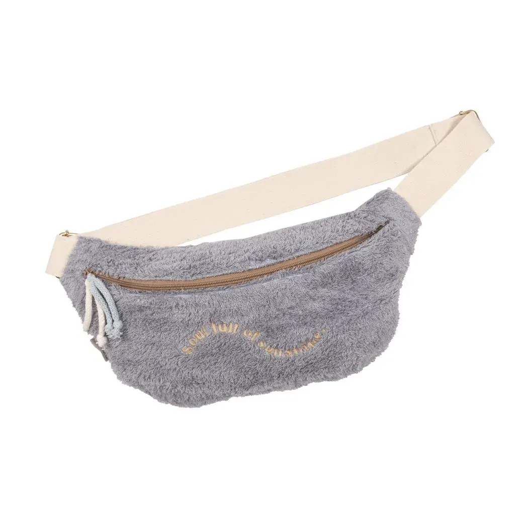 Bamboo Terry Fanny Pack Blue