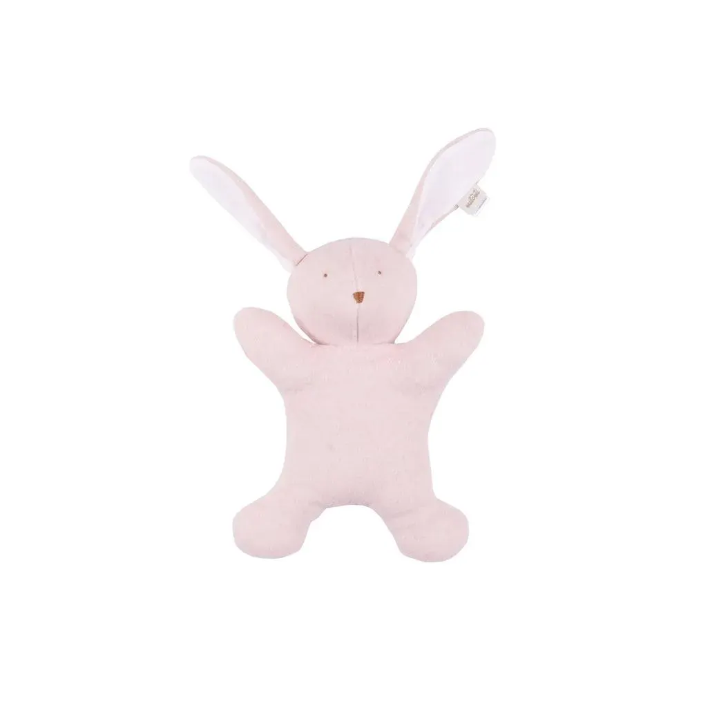Cuddly Toy Rabbit Organic Pink Melange