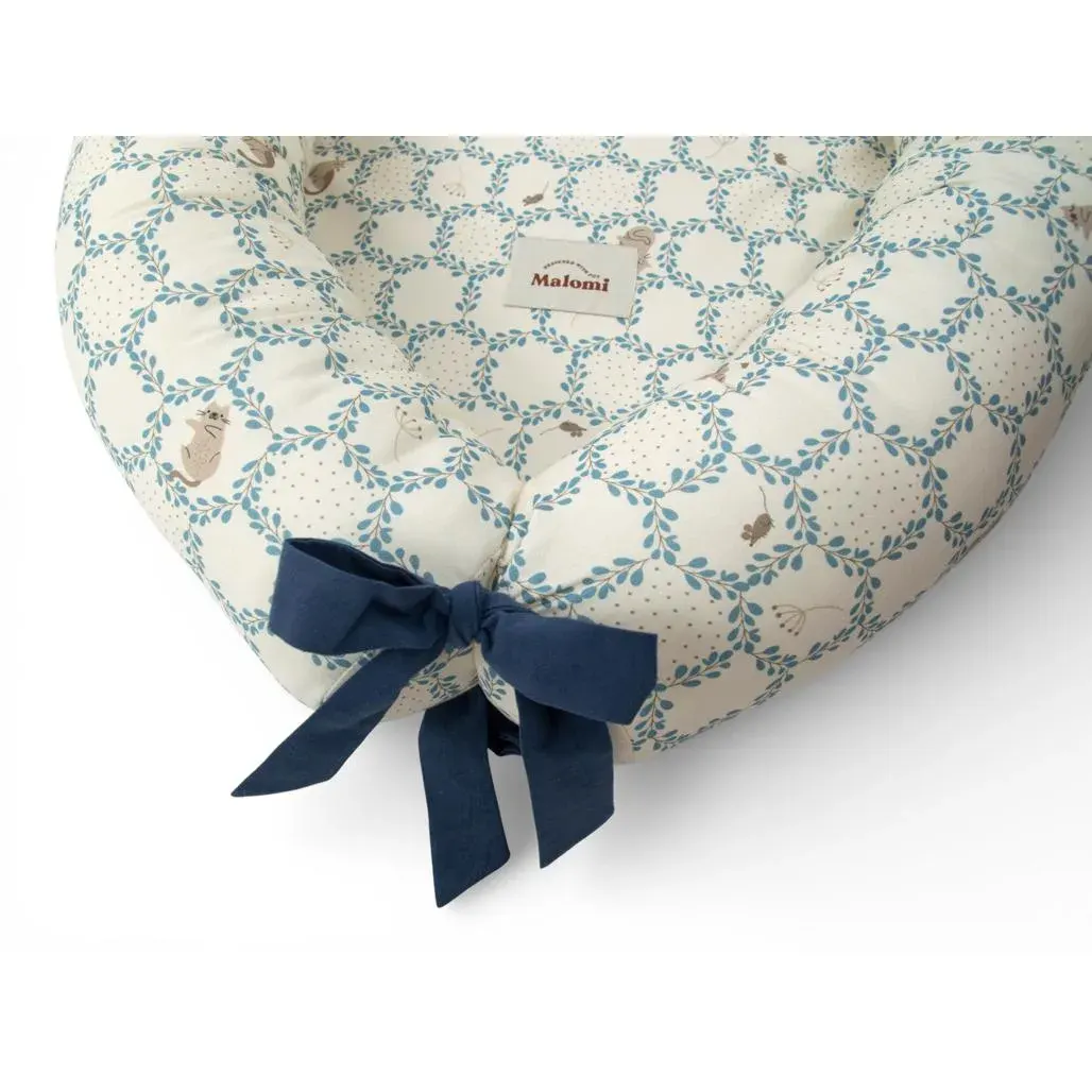 Gnijezdo za Bebe Blue Cottage Bež Plava — slika 8