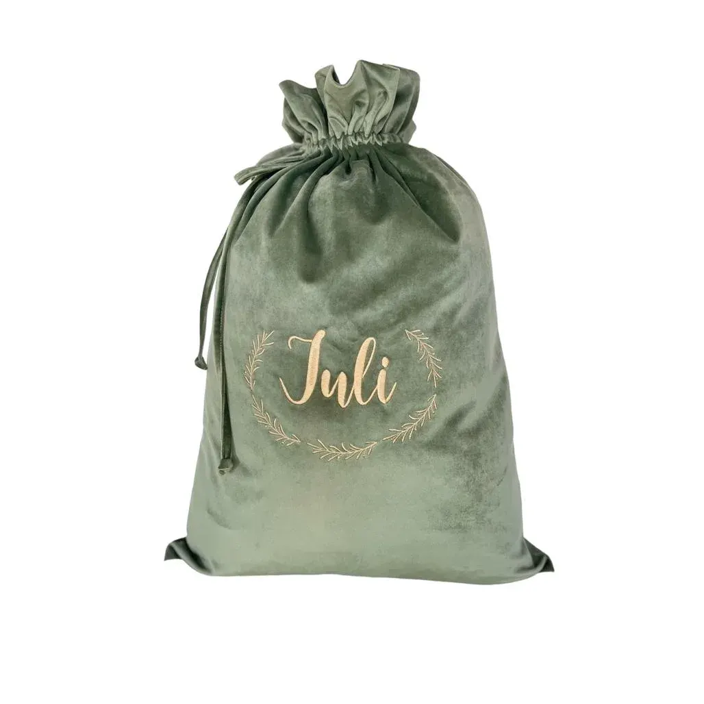 Christmas Bag Forest Green