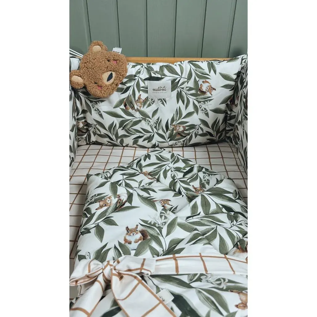 Kukuljica za Bebe Woodland Višebojna — stražnji prikaz