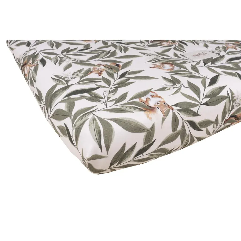 Cotton Bedsheet Woodland 0 2 Years · S