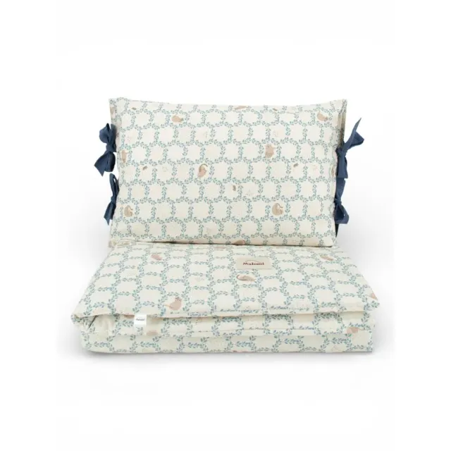 Set Posteljine Blue Cottage Bež Plava M