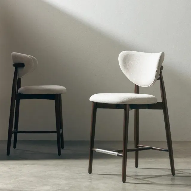 Barska stolica Juliette, orah — Nova Nook | V&B Casa