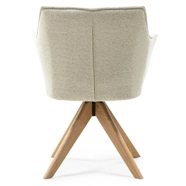 Okretna stolica Maner, krem — Nova Nook | V&B Casa