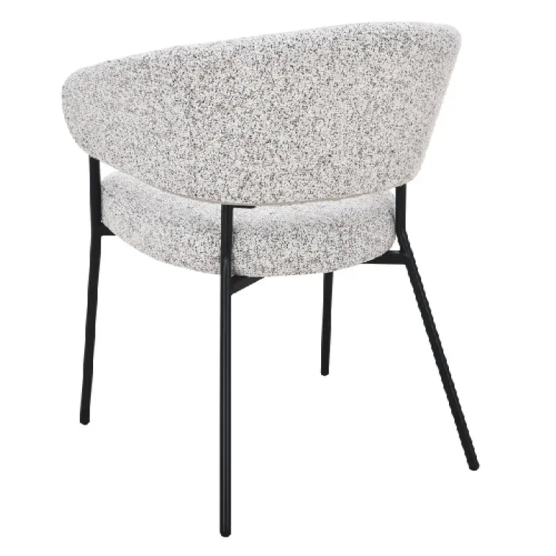 Tapecirana stolica Amul Beige, svijetlo siva — slika 9