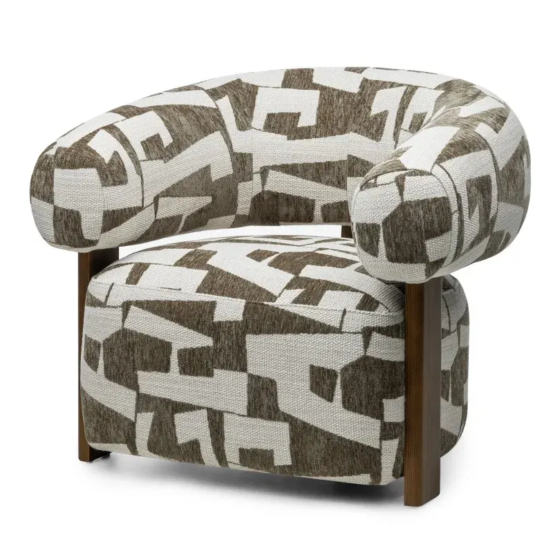 Fotelja Annabel, Multicolor — lifestyle prikaz