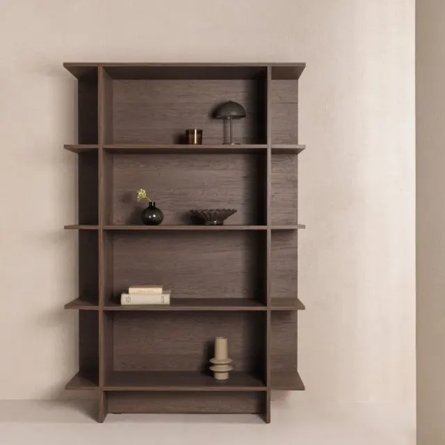 Knjižnica Anso Baltic, hrast — Nova Nook | V&B Casa