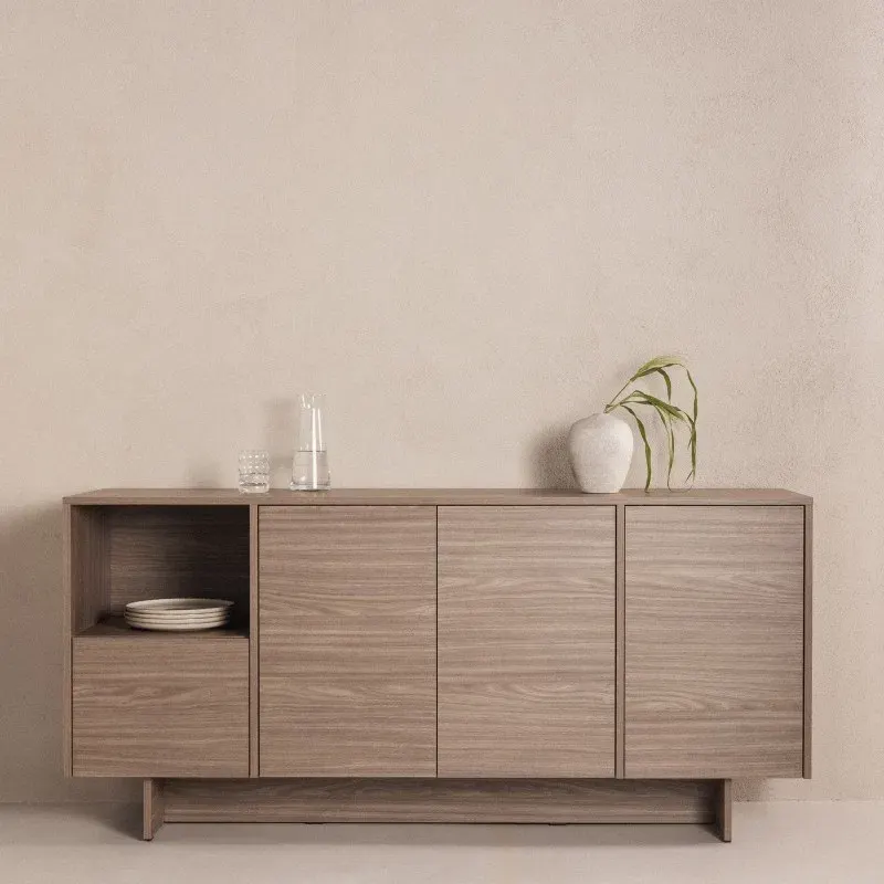 Komoda s ladicama Anso Four, hrast — detalj