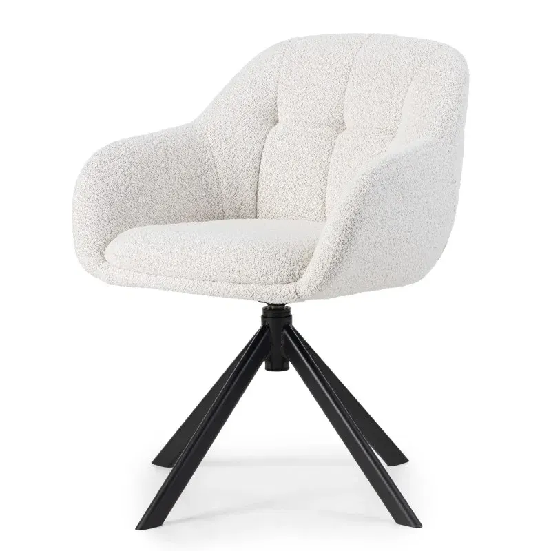 Okretna stolica Antos Beige, krem