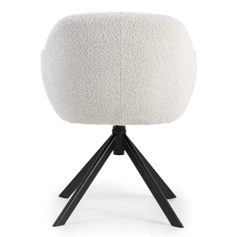 Okretna stolica Antos Beige, krem — gornji prikaz