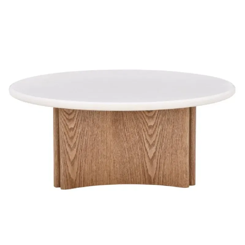 Klub stol Arlom Cream, bijela