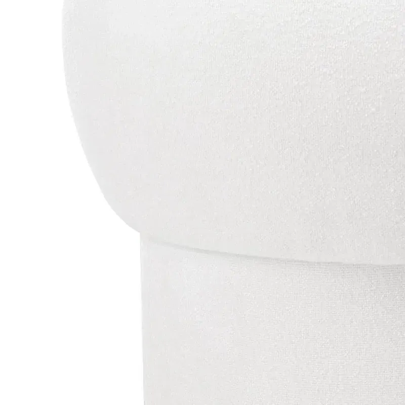 Tabure Boop White, bijela — detalj