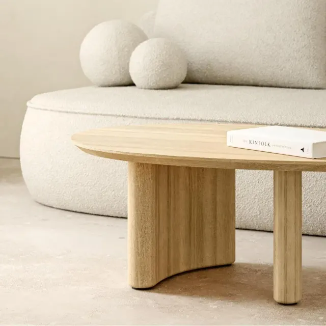 Klub stol Cecile, hrast — Nova Nook | V&B Casa