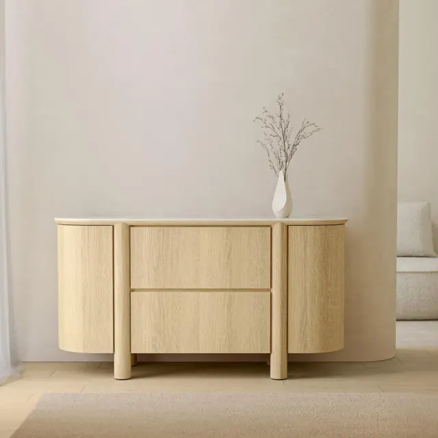 Komoda s ladicama Cecile, hrast | V&B Casa
