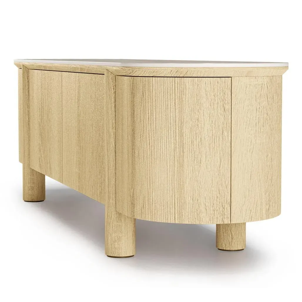 Tv komoda Cecile, hrast — slika 7