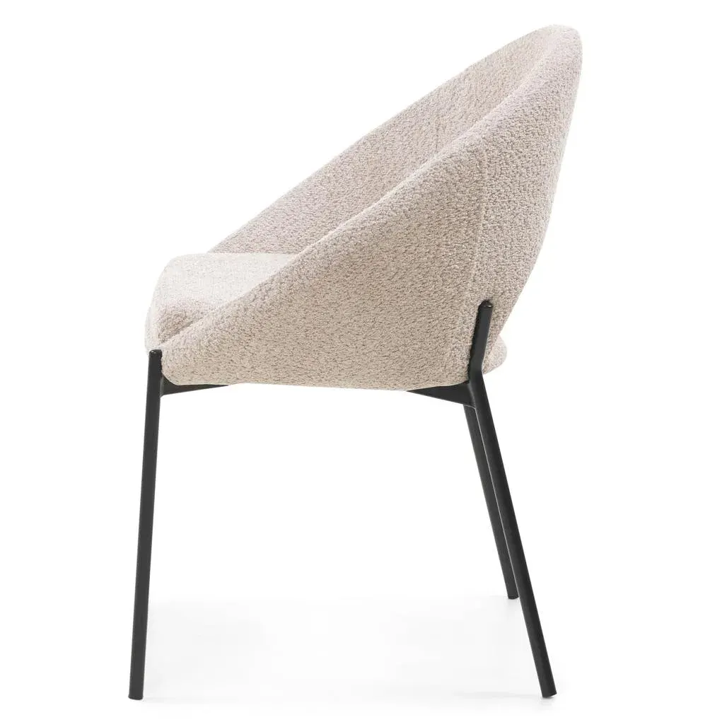 Stolica Dean, bež — lifestyle prikaz