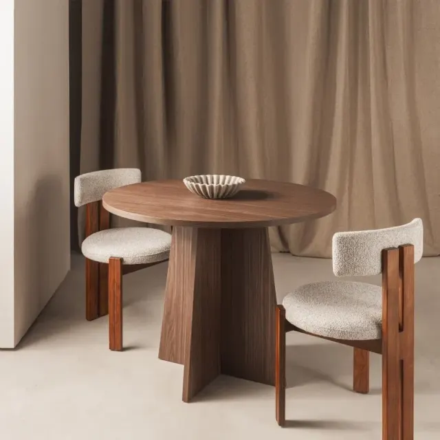 Blagovaonski stol Erlom Lincoln, orah | V&B Casa