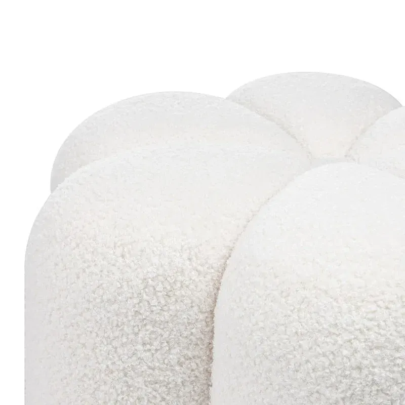 Tabure Flori White, bijela — detalj