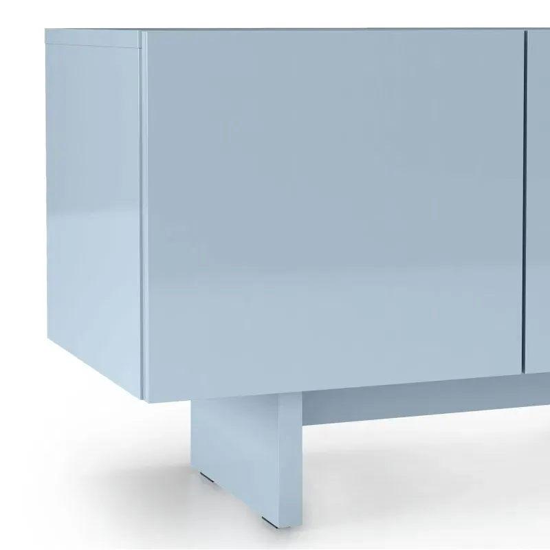 Tv komoda Glam, svijetli plava — lifestyle prikaz